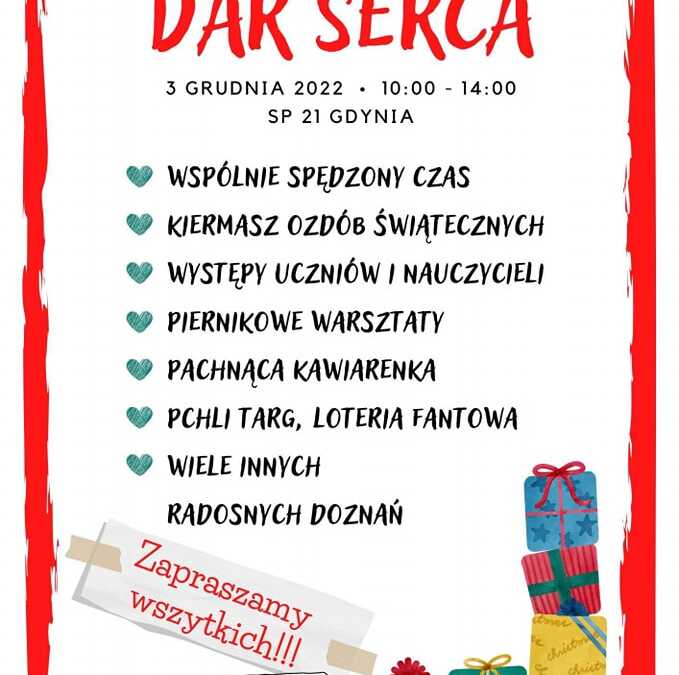 3 grudnia 2022 – Festyn „Dar Serca”