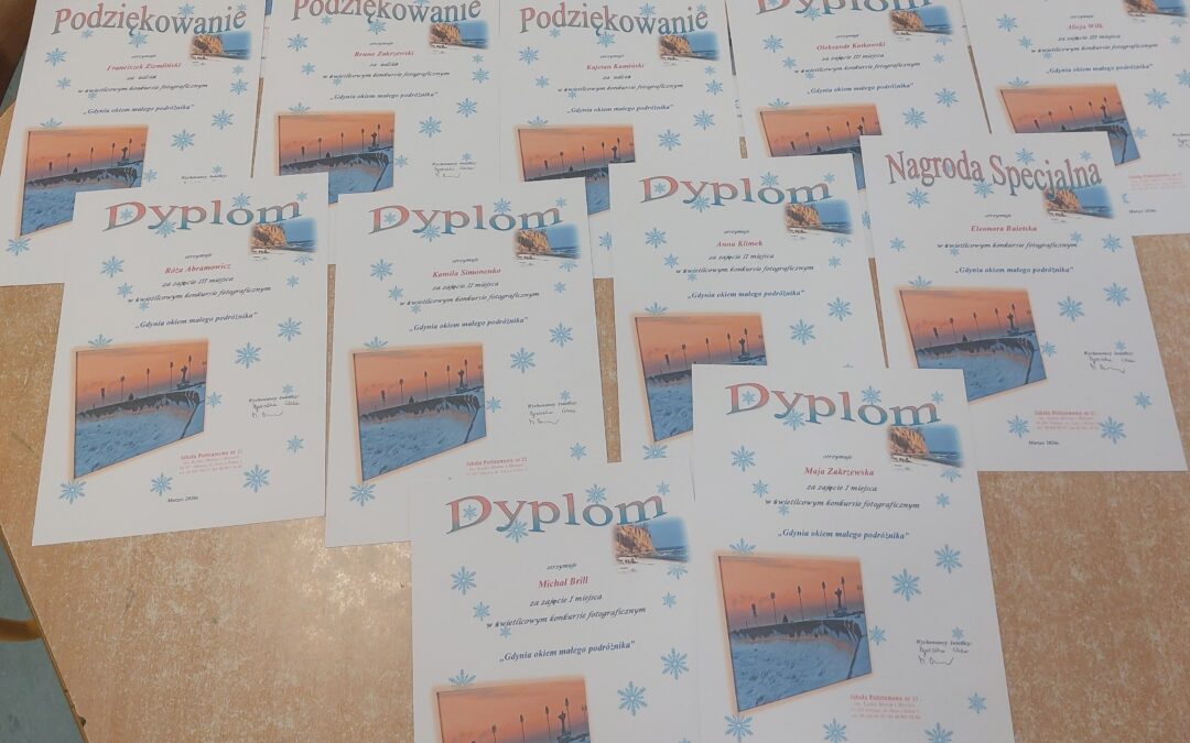 Wyniki konkursu fotograficznego „Gdynia okiem małego podróżnika”